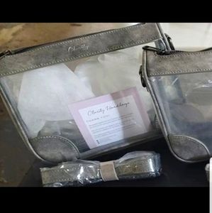 Vegan leather Clarity bag